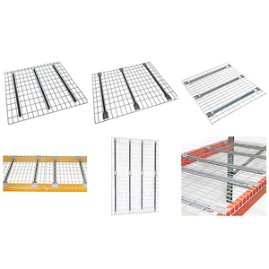 Rak palet baja tugas berat dengan DeKing kawat kapasitas 200-1000kg 3 lapis galvanis untuk penyimpanan kargo Superior tahan lama - Product Image 1