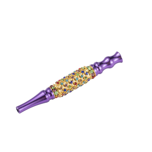 Nuovo Design di lusso vendita caldo in metallo narghilè punte per <span class=keywords><strong>bocca</strong></span> gioielli Shisha colorato con stile smerigliato - Product Image 3