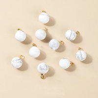 Perles de cristal de jade naturel pendentif divers 10mm guérison bricolage accessoires boucles d'oreilles colliers bijoux en perles perle coquille résultats