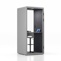 Cabine insonorisée, absorption acoustique, pods de bureau insonorisés, pods acoustiques, pod téléphonique