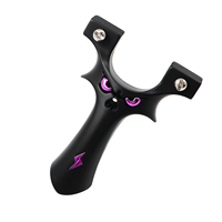 Slingshot en résine noire Piaoyu avec accessoires en caoutchouc pour la pratique de la tir et de la chasse en plein air