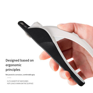 <span class=keywords><strong>Ciseaux</strong></span> de coupe-pointe d'ongle français en forme de U en acier inoxydable de qualité supérieure <span class=keywords><strong>pour</strong></span> la manucure de salon professionnel - Product Image 1