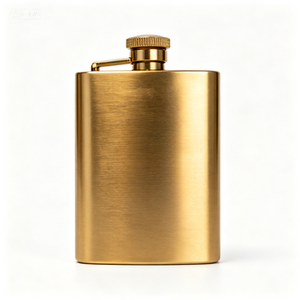 Flacon à liqueur en acier inoxydable sur mesure OEM, grande capacité (5oz-10oz), usiné CNC pour le whisky, les spiritueux et le vin – Vente directe usine - Product Image 2