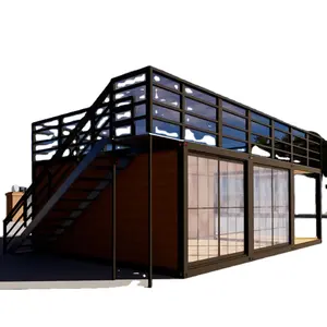 Vorgefertigte mobile moderne Luxusbauten häuser modifiziertes Containerhaus Containerhäuser Haus mit Schlafzimmer