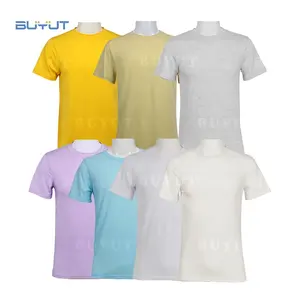 Áo Phông Trống Unisex 100 Polyester Kích Cỡ Mỹ Màu Pastel Phổ Biến Áo Thun Trơn Cảm Giác Cotton Mềm Mại Thăng Hoa