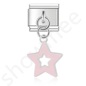 แฟชั่นอี้หวู่ จี้รูปดาวหลากสีสัน สแตนเลสสตีล สร้อยข้อมือสไตล์อิตาลี - Product Image 3