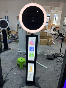 Bán buôn tùy chỉnh iPad Photo Booth và máy in đứng với đạo cụ Phụ kiện IPad Photo Booth di động Trường hợp chuyến bay - Product Image 2