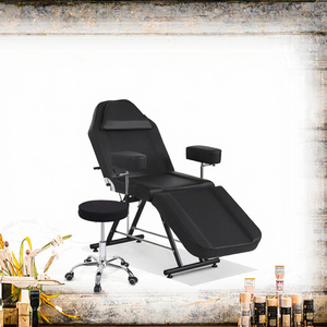 เก้าอี้สักและโต๊ะนวดสำหรับใบหน้าเก้าอี้สักลายสีสวยเฟอร์นิเจอร์ร้านเสริมสวยสุดหรู - Product Image 3