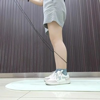 Tapis d'exercice et de saut à la corde en gros - Tapis de saut à la corde silencieux et épaissi de 6 mm/8 mm, Tapis de yoga ovales