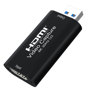 การจับภาพวิดีโอ HDMI 4K 30Hz U3 ช่องสัญญาณเอาต์พุต USB สำหรับการสตรีมสดและการบันทึกเกม - Product Image 1