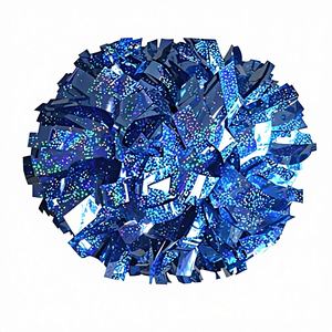 Jeu de basket-ball laser en métal Flash bleu pompons pompons - Product Image 1