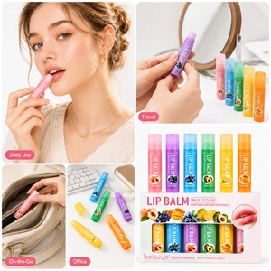 Ensemble de gloss <span class=keywords><strong>à</strong></span> lèvres miniatures 6 en 1, rouge <span class=keywords><strong>à</strong></span> lèvres liquide mat imperméable, gloss hydratant pour les lèvres, kit cadeau OEM - Product Image 3