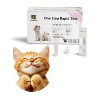 Kit de test rapide des anticorps du virus de la péritonite infectieuse féline Lifecosm RC-CF17 pour chats de compagnie, certifié ISO13485, garantie de 2 ans