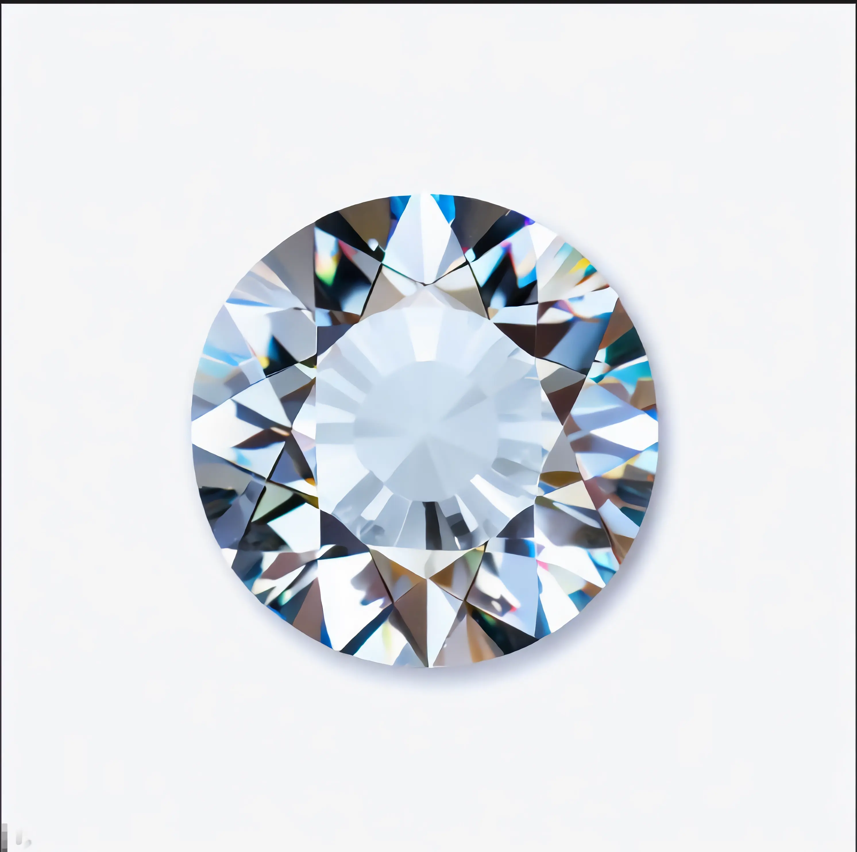 卸売Cvdダイヤモンド0.5-2.3mm DEFVVSラウンドホワイトダイヤモンドHphtラボ成長ダイヤモンド近接