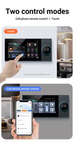 Pantalla de control central de casa inteligente Tuya de 10 pulgadas con pantalla IPS WIFI aplicación controlada ZIGBEE dos zonas Host música de fondo - Product Image 5