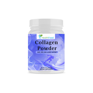 HealthFood Collagen Powder 16 OZ (454g) High-Protein Dietary <b>Supplement</b> for Hair Skin Nail Joint Support - Product Image 1
