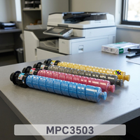 Cartucho de Tóner a Todo Color MPC3503 de Fábrica YX OEM, Compatible con Ricoh Lanier Savin MP C3003/C3004/C3503/C3504