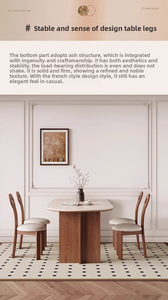 <span class=keywords><strong>Tavolo</strong></span> da pranzo in legno massello Vintage americano, lastra di roccia a 2 fori, isola della <span class=keywords><strong>penisola</strong></span> retrò francese, piccolo appartamento a casa - Product Image 3