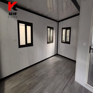<span class=keywords><strong>Maison</strong></span> conteneur préfabriquée extensible standard et stable de 20 pieds et 40 pieds, pour la <span class=keywords><strong>construction</strong></span> de cuisines extérieures préfabriquées - Product Image 4