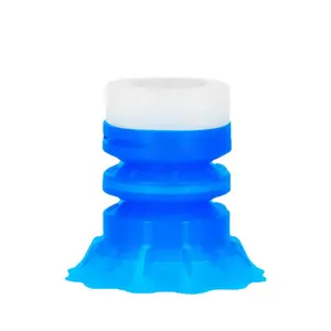 الأكثر مبيعًا كؤوس مصاصة مصنوعة من السيليكون الناعم والأزرق مصنوعة من السيليكون المرن وتفتح بسعة 35 ملليمترًا وتعمل بالهواء المضغوط