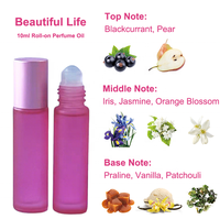 Flacon coloré spécial, parfum en roll-on, parfum personnalisé, musc, arôme, sans alcool, phéromone, huile de parfum en roll-on 10 ml
