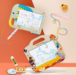 モンテッソーリロードトリップアクティビティ磁気Diy製図板おもちゃ - Product Image 1