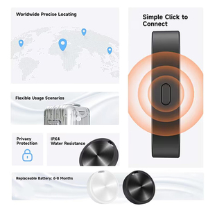 Thông minh tag tương thích IOS <span class=keywords><strong>Android</strong></span> Bluetooth Tracker Mini GPS định vị Key Finder cho túi hành lý Pet trẻ em xe chống mất thiết bị - Product Image 4