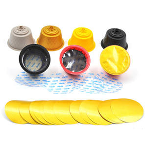 K-Vasos desechables de plástico más vendidos para tapas de papel de aluminio <span class=keywords><strong>Dolce</strong></span> <span class=keywords><strong>Gusto</strong></span> para impresión de envases de café para compras de bebidas domésticas - Product Image 6