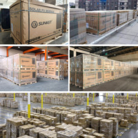 Panneau solaire monocristallin de type N 132 demi-cellules, bifacial, double vitrage, étanche IP68, certifié TUV & CE pour module PV premium