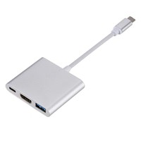 Adaptateur Jasoz de haute qualité 3 en 1 USB C vers HDMI, meilleur achat, 4K USB3.0 PD 3 en 1 Hub Type C 3 en 1 pour ordinateur portable PC