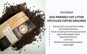[ETICAT] Litière pour chat écologique à base de marc de café avec contrôle naturel des odeurs, formule à agglomération supérieure et faible teneur en poussière - Product Image 5