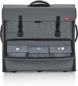 Free sample Customized Printed Front Pocket <b>Large</b> Capacity Thermal Insulation Lunch Box <b>Bag</b> with Side Net Pocket - Product Image 3