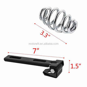 طقم تثبيت مقعد فردي عمودي من موتوريفيت لدراجات هوندا وياماها وتشوبر وبوبر المخصصة - Product Image 5