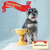 Ventes en gros de coupes en plastique pour animaux de compagnie, bols pour chiens et chats avec angles réglables pour les cadeaux promotionnels d'entreprise et d'anniversaire