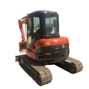 Excavadora Usada KUBOTA de Alta Eficiencia, Modelo U55 de 5 Toneladas, Mini Excavadora, Maquinaria para Movimiento de Tierras, Maquinaria de Construcción Usada - Product Image 1