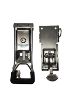 304 acier inoxydable camion porte arrière engrenage de verrouillage 27mm boîte à outils barre serrure conteneur d'expédition camion à benne basculante serrure de porte