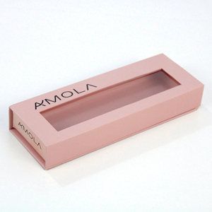 Finished Surface Paper Lipstick Packaging Gift <b>Box</b> Printed Made Cheap bespoke Clear 3d Customize Eyelash <b>Box</b> Customization - Product Image 4