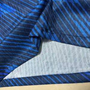 Nieuw nationaal voetbaltenue spelersversie fanversie thuis/uit heren korte mouw opstaande kraag 100% polyester Frankrijk - Product Image 4