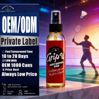 Spray Adhésif Multisports OEM. Efficace pour le padel, le pickleball, les chaussures de basket et les gants de gardien.