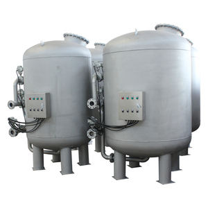 <span class=keywords><strong>Filtre</strong></span> à <span class=keywords><strong>sable</strong></span> à lavage automatique argenté pour la purification de l'eau industrielle - Product Image 3