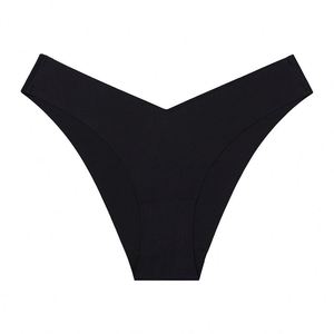 <span class=keywords><strong>Perizoma</strong></span> da Yoga con <span class=keywords><strong>fascia</strong></span> sottile invisibile Sexy in seta di ghiaccio senza cuciture con vita <span class=keywords><strong>a</strong></span> V Plus Size intimo donna - Product Image 4