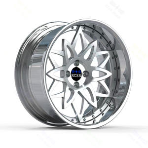 RCSR 高品質 2ピース ディープコンケーブ 鍛造ホイール 自動車用ホイール 5x112 5x120 マツダRX-7 ホンダNSX トヨタ86 スバルBRZ用 - Product Image 6