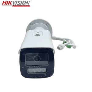 Caméra réseau bullet fixe intelligente hybride à lumière intelligente Hikvision Pro Series 8MP DS-2CD2T87G2H-LISU/SL ColorVu POE avec audio bidirectionnel intégré - Product Image 2