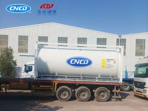 20 फीट t75 शिपिंग क्रायोजेनिक तरल लोक्स रसायन आईएसओ टैंक कंटेनर - Product Image 2