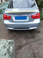 Becquet Aile ABS Brillant Carbonr Couleur M4 Style Aileron De Coffre Arrière Pour BMW Série 3 E90 2005 2006 2007 2008 2009 2010 2011 2012