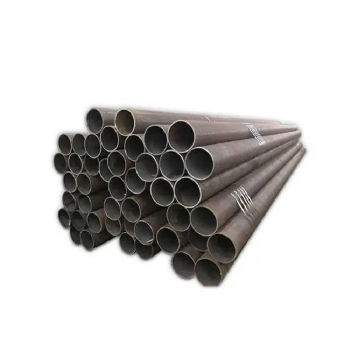 Productos de acero largo ASTM A106 Grado B Tubería de acero al carbono sin costura ST44 Tubería de acero dulce chino