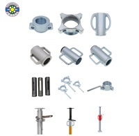 Accessoires de poteaux télescopiques pour coffrage WEIYE : Écrou de poteau Acrow, Manchon de poteau et Goupille de sécurité