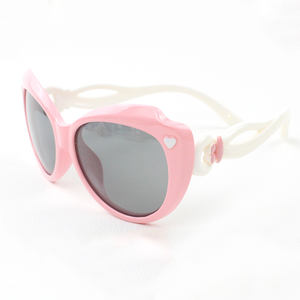子供用サングラス2024子供用女の子用偏光UV保護ラインストーンハートデザインタックレンズ赤ちゃん用サングラス子供用 - Product Image 5