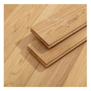 Suelo de Madera de Roble <span class=keywords><strong>Blanco</strong></span> Europeo para Sala de Estar, Diseño de Grano Montañoso, Longitud Aleatoria Escalonada - Product Image 1
