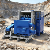 Concasseur rotatif pour le broyage de minerai dans les mines souterraines : chambre de broyage étendue, rapport de broyage élevé